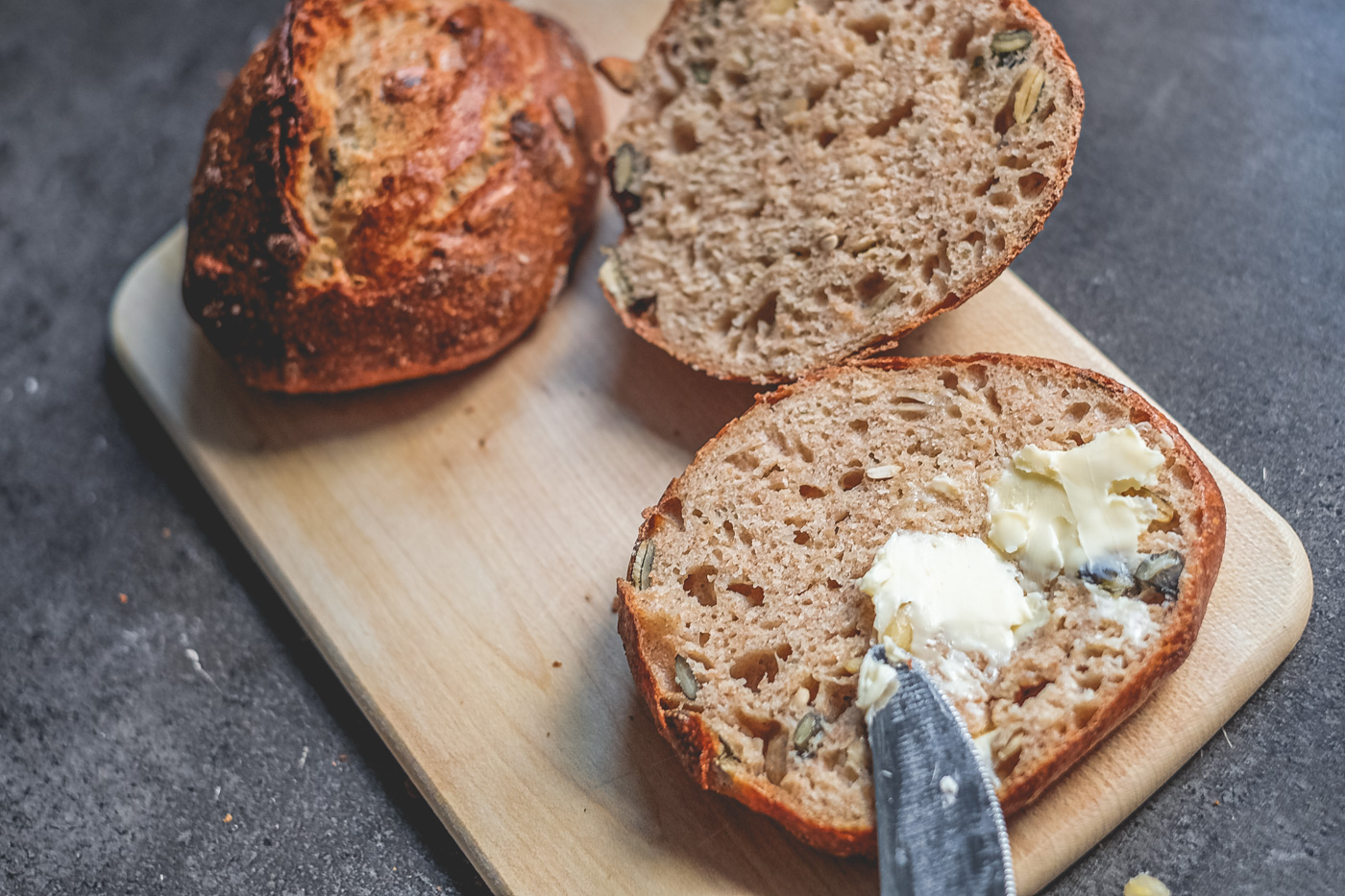 Dinkelbrötchen – Bei Freunden